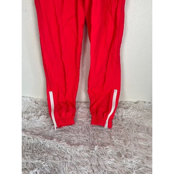 Vintage CYRK Jogger Pants Neon Pink Ankle Zip Medium - Picture 7 of 8